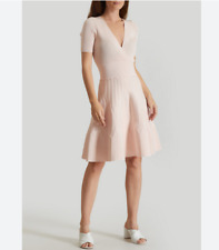 Sandro Paris Women's Dress Size 36 FR / S Textured Knitted Dress SFPRO01241