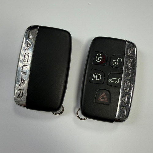 Jaguar smart key fob - , button