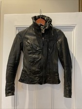Genuine All Saints Women’s Leather Jacket Size 6 