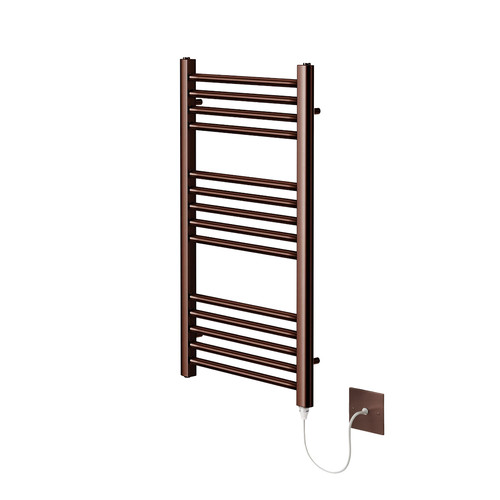 Brushed bronze electric heated - bronze,