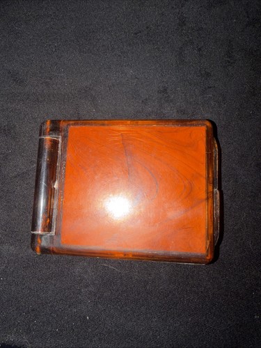 Vintage faux tortoiseshell