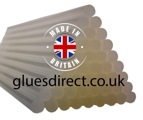 Clear hot melt glue - clear, sticks