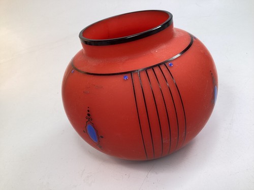 Loetz tango red blue - 4”, dot