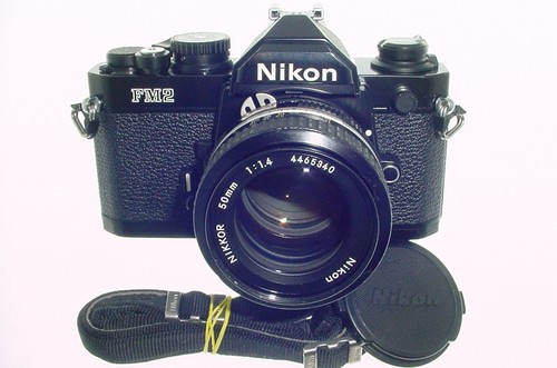 Nikon fm2n 35mm film - film, slr