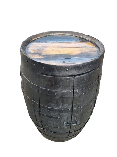 Bourbon barrel gothic - barrel, black