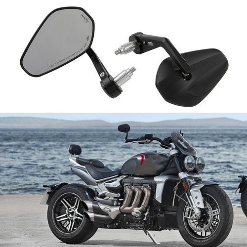 Motorcycle bar end rearview - end,