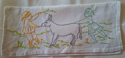 Vintage french linen - vintage,