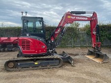 Yanmar Vio50, 2023, 450hrs. 5T Digger, Excavator £37,499+v