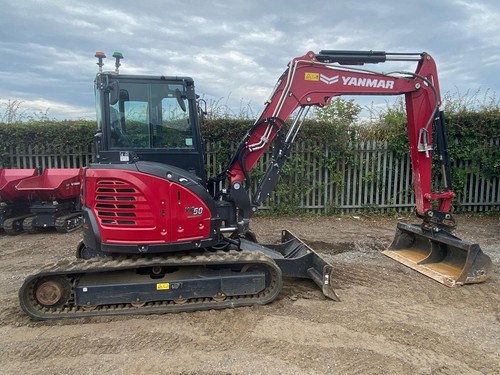 Yanmar vio50 2023 450hrs 5t - yanmar, 450hrs.