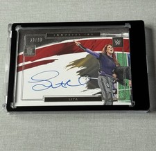 2022 Panini Impeccable WWE Immortal Ink On Card Lita Auto /99