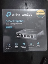Tp-Link ES205G Omada 5-Port Gigabit Easy Managed Switch 5X Gb Ports Metal Casing