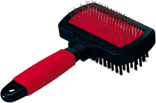 Carder with brush for - dogs, and