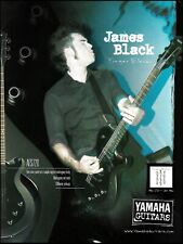 Finger Eleven James Black 2004 Yamaha AES720 guitar advertisement ad print
