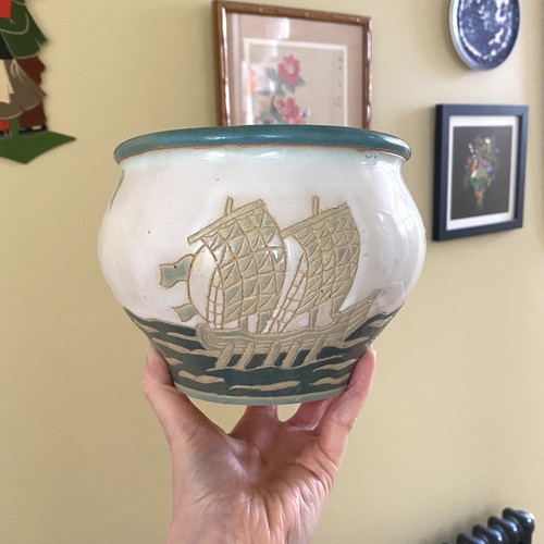 Vintage studio pottery ceramic - vintage,