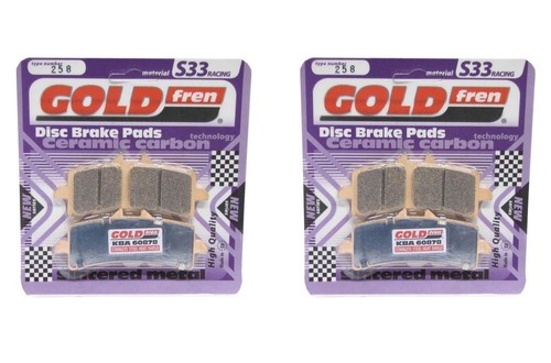 S33 front brake pads set - front,