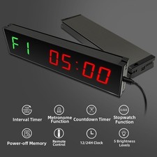 1 5 Inch LED 6 Digit Fitness