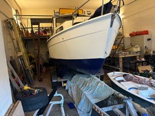 Hardy 18motor sailer boat and
