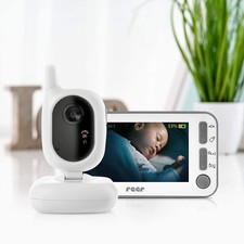 Reer Video Baby Monitor with Camera – 4.3" Display, 300m Range, Motion Alarm,...