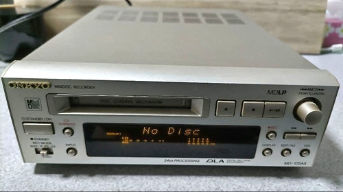 Onkyo mini disc recorder - disc,