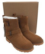 Girl's Suede Ankle Boots Mango