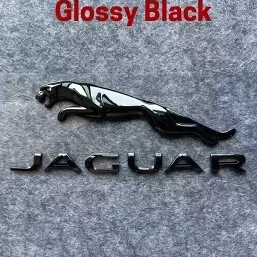 Glossy black badge rear trunk - rear,