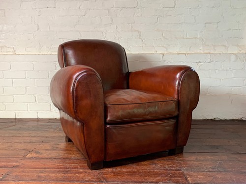 Stunning french leather club - stunning,