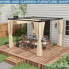 3 x 3m Retractable Pergola