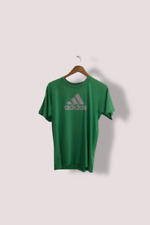 Vintage Adidas Clima365 essentials men's green XL tees |SKU 2884