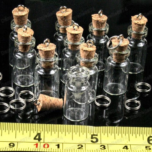 Small glass bottles - small,