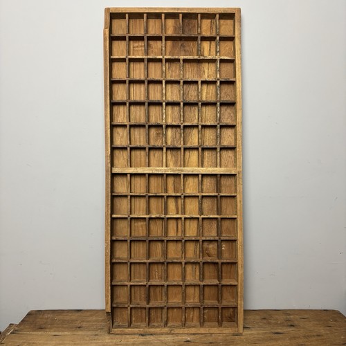 Vintage wooden printers tray - vintage,