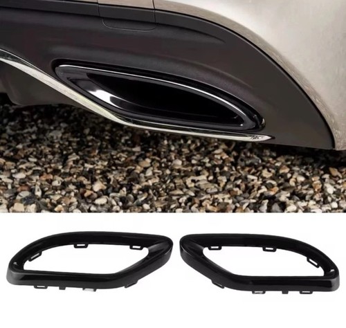 Gloss black exhaust - black,