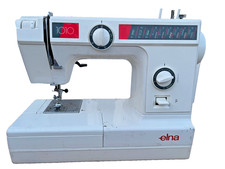 Elna Sewing Machine Model 1010 In Good Working Condition with pedal & spares