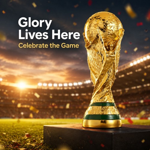 World cup soccer trophy - cup,