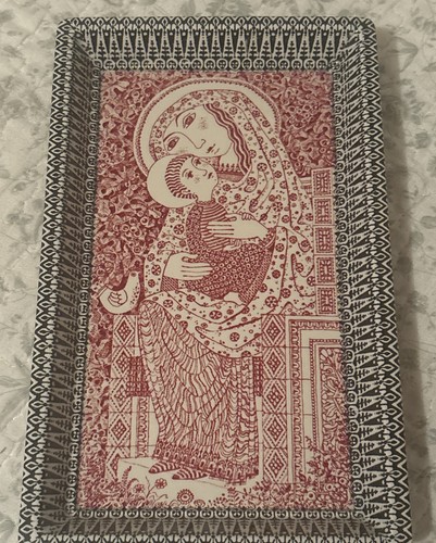Ceramic tray celebrated - tray, by