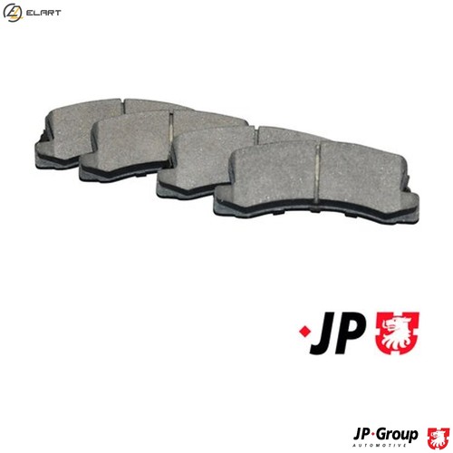 Brake pad set disc - pad,