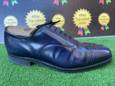 Church's Consul Two Tone Blue  Leather Oxford Shoes Cap Toe Size UK 10  G Width