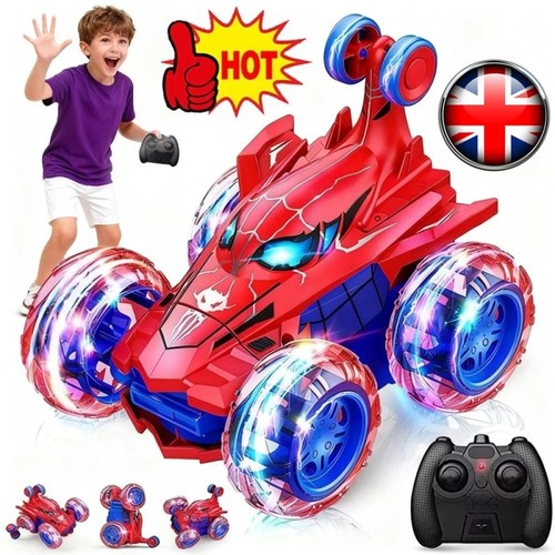 Spiderman stunt car - stunt, remote