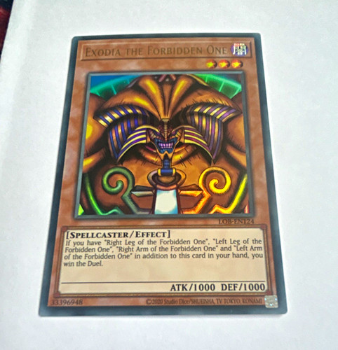 Konami tcg exodia - yu-gi-oh!,