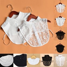 False Collar Women Fake Half-Shirt Blouse Ladies Peter Pan Detachable Collar UK
