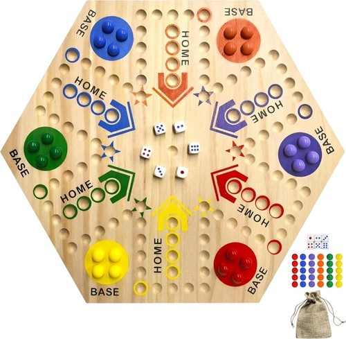 Wahoo marble board game - board,