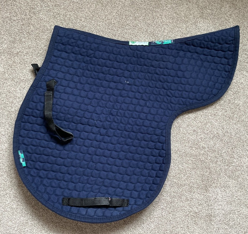Griffin nuumed blue numnah - gp,