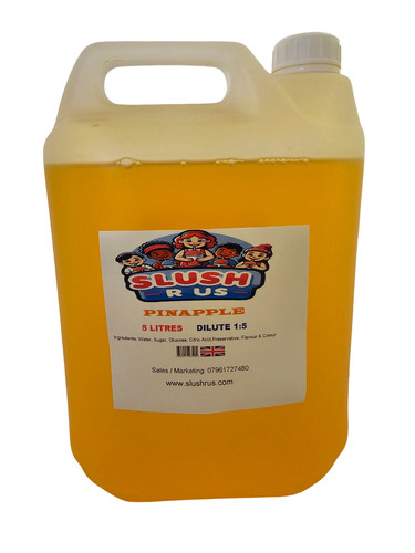 Pineapple slush puppy syrup - pineapple,