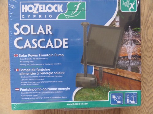 Hozelock 3538 solar power - hozelock,