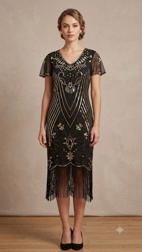 Great gatsby flapper dress - dress, |