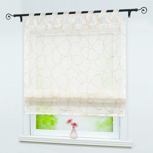 Roman blinds embroidered - roman, panel