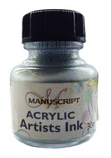 Silver Ink  Acrylic Artists