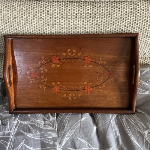 Vintage wooden rectangular - vintage,