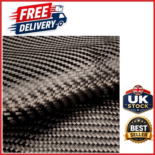 Black carbon fiber fabric - black,