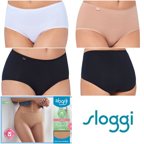 Sloggi cotton midi briefs - sloggi,