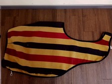 Newmarket Striped Horseware Ireland Exercise Fleece Sheet Size Medium M CAL 3005